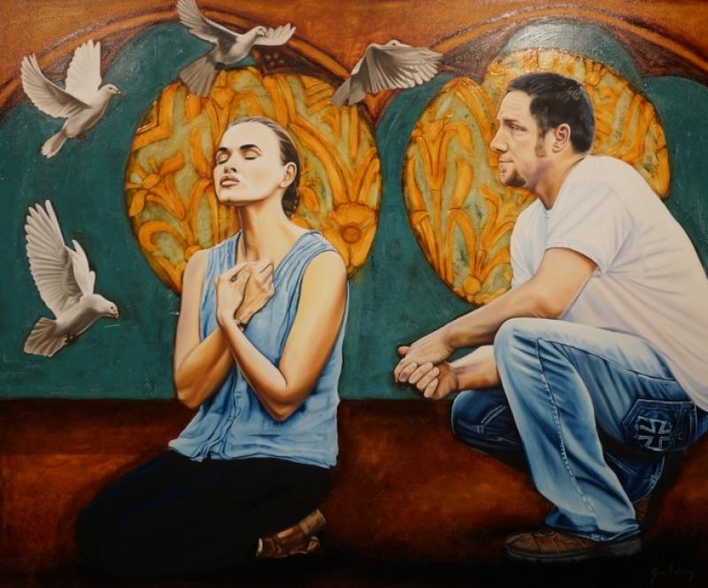 The Annunciation by Jessie DeCorsey - Artistic Excellence Award (1st Place)