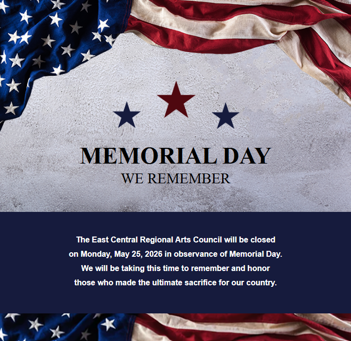 ECRAC Memorial Day Closed 2026