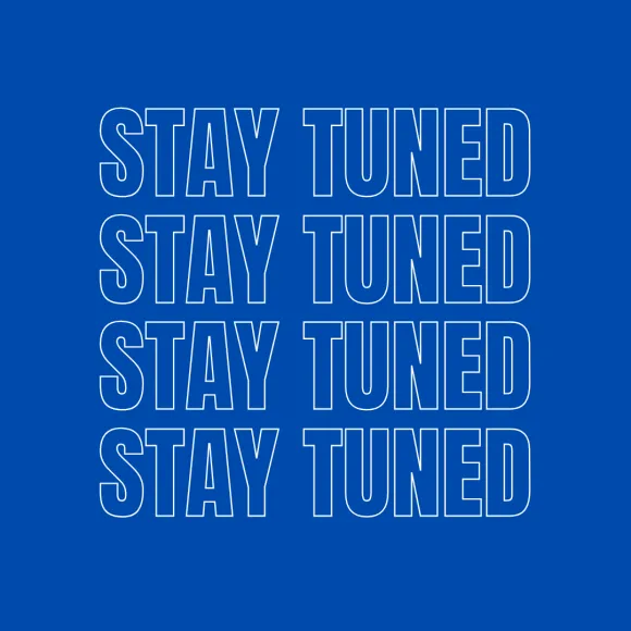 Stay Tuned Blue