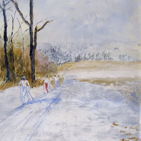 Vasaloppet '81 by Mildred Wahlstrom