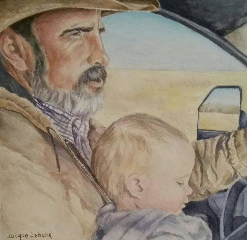 America's Heartland by Jacque Sabolik - Watercolor - Award of Merit