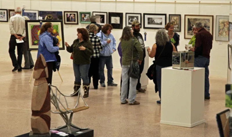 IMAGE Art Show 2013 at the Old School Arts Center in Sandstone, MN.