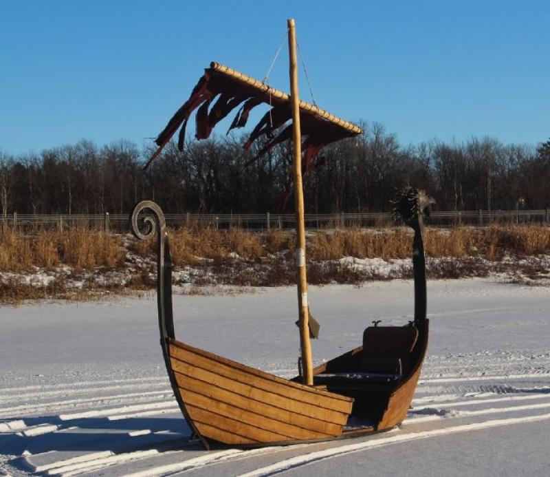 Viking Ship by Keith Raivo