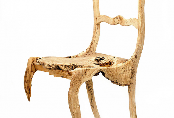 Carved Chair by Maggie Jaszczak