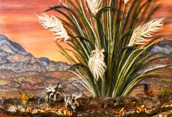 Cindy Fuerstenberg - Tucson Grass Thorn