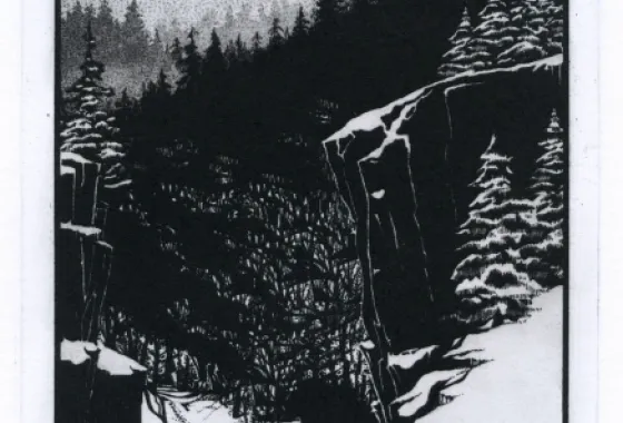 D. Spohn Image 8 - Dalles in Winter