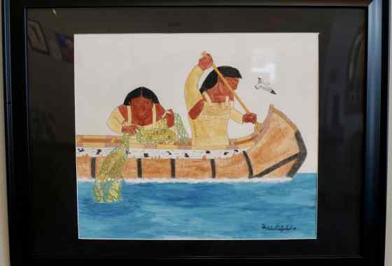 Giigoonyikekwewag (The Fisherwomen)