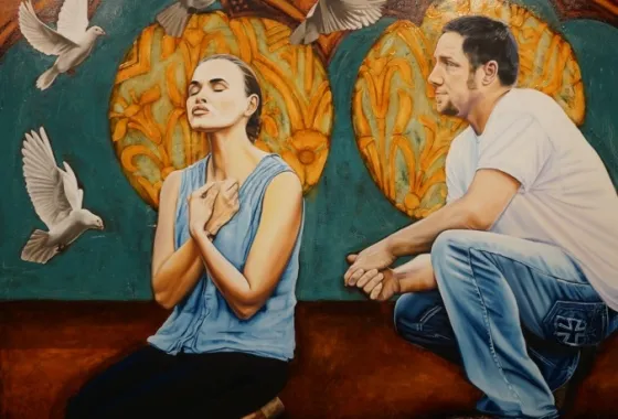 The Annunciation by Jessie DeCorsey - Artistic Excellence Award (1st Place)