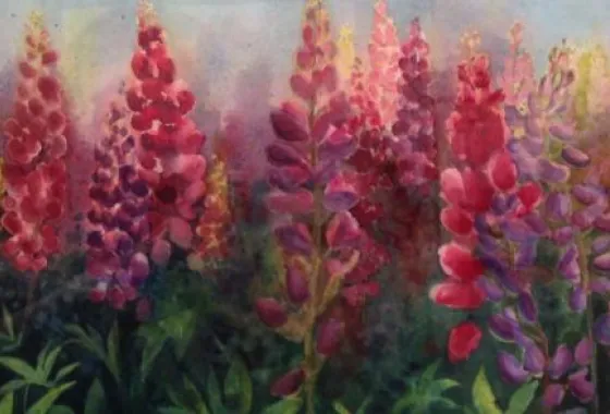 Spring Trailings by Carl Long of Ogilvie at the IMAGE Art Show 2014